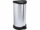 CURVER Deco Bin Odpadkový koš Stříbrná/černá 5l