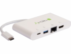 TECHLY 102086 USB-C 3.1 multiport adapter -> 4K HDMI/Giga...