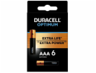 Duracell Optimum alkalická baterie 6 ks (AAA)