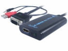 UNIBOS UNVH-100 VGA + Audio na HDMI