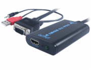 UNIBOS UNVH-100 VGA + Audio na HDMI