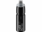 Lahev Elite  Jet Plus 750ml,  černá/šedé logo / bidon