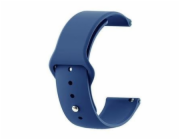 Tactical Silikonový Řemínek pro Xiaomi Mi Watch Color Dark Blue - tmavě modrý