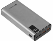 GoGEN 20000 mAh, PB200007, powerbanka, stříbrná