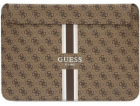 Guess PU 4G Printed Stripes Computer Sleeve 13/14" hnědý ...