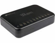 Dobré připojení USB rychlonabíjecí stanice 120 wattů, 10 portů