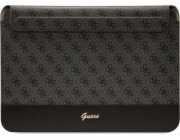 Guess 4G Metal Logo Computer Sleeve 14", černá Guess Saffiano Triangle Metal Logo Computer sleeve je perfektní obal pro notebook s úhlopříčkou displeje až do 13/14"" Obal vyrobený z imitace kůže s je