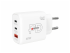 SKROSS USB A+C nabíjecí adaptér Power charger 65W GaN EU,...