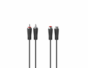 Hama prodlužovací audio kabel 2cinch 3 m stereo