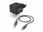 Hama set: rychlá USB nabíječka USB-C PD/QC 25 W + kabel U...
