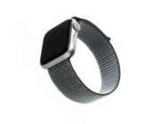 Nylonový řemínek FIXED Nylon Strap pro Apple Watch 38/40/41 mm, olivový