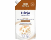 Tekuté mýdlo LUKSJA COTTON MILK & B5, doplněk, 400 ml