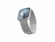 Epico Watch Strap Milanese+ 38/40/41mm - striebrorná