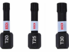 Otočné bity Bosch 25 mm T20/25/30 3 ks 2608522479