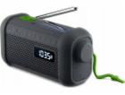 Přenosné solární rádio Muse s klikou a svítilnou | Múza