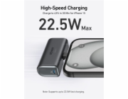 Powerbanka Anker Nano 5000mAh 22,5W s bezdrátovým USB-C černým