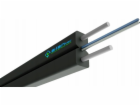 ALANTEC Optický kabel OS2 FTTH plochý SM 2J 9/125 LSOH če...