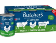 BUTCHER S Original Mega pack mix tripe loaf recipe - mokré krmivo pro psy - 6 x 400g