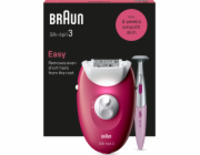 Epilátor Braun Silk•épil 3 SE3-202, bílá/růžová