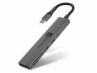 CONNECT IT CompactPRO USB-C hub + čtečka karet, (2xUSB-A ...