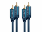 ClickTronic HQ OFC kabel 2x Cinch - 2x Cinch RCA, M/M, 10m