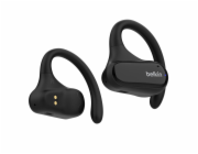 Belkin SoundForm ClearFit Sluchátka s mikrofonem True Wireless Stereo (TWS) Za ucho Volání / hudba / sport / volný čas Bluetooth Černá