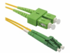 XtendLan Patch kabel, optický, LC-SC, APC/APC, 9/125µm, s...