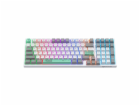ONIKUMA G38 98 Keys USB Wired Mechanical Keyboard White