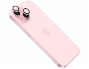 FIXED Camera Glass Apple iPhone 16/16 Plus, růžová