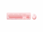 MOFII Sweet New 2.4G Wireless Keyboard + Mouse Set (Pink)