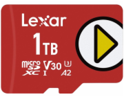 Lexar paměťová karta 1TB PLAY microSDXC