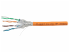 PLANET Elite kabel SFTP, drát, Cat7, 4pár, 600MHz, LS0H, ...