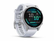 Garmin Fenix 8 3,3 cm (1.3") AMOLED 43 mm Digitální 416 x 416 px Dotyková obrazovka Stříbrná Wi-Fi GPS