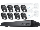 REOLINK bezpečnostní kamerový set NVS16-12MB8, RLK16-1200...
