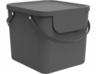 ROTHO Albula Anthracite - kontejner na třídění odpadu - 40l