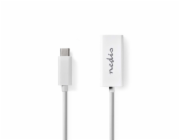 Nedis CCGB60950WT02 - Síťový adaptér USB | USB 2.0 | 100 Mbps | USB-A Zástrčka | RJ45 Zásuvka | 0.20 m | Bílá 