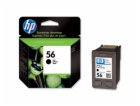 HP 56 Black Ink cart, 19 ml, C6656AE (520 pages)