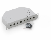 10" optická vana pro 8 spojek SC