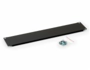 TRITON Záslepka 2U (výška 9,0 cm), černá