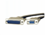 Seriový kabel pro pokladní tiskárny 9F/25M 1,8m