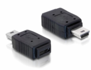 Delock redukce USB mini samec na USB micro B samice