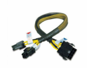 AKASA kabel  prodloužení k 8pin ATX PSU, 30cm
