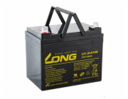 Baterie Avacom Long 12V 34Ah olověný akumulátor DeepCycle AGM F4 (U1-34HE)