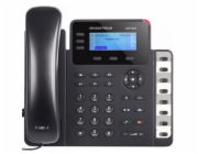 Telefon Grandstream GXP1630 VoIP telefon - 3x SIP účet,­ HD audio,­ 3 prog.tl.+8 předvoleb,­ switch 2xLAN 1000Mbps, PoE