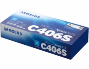 HP - Samsung CLT-C406S Cyan Toner Cartridg (1,000 pages)