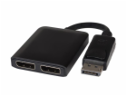 Adaptér DisplayPort - 2x DisplayPort , rozšíření + zrcadl...