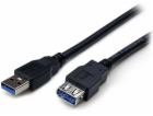 StarTech USB-A - USB-A kabel USB 1 m černý (USB3SEXT1MBK)