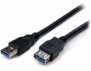 StarTech USB-A - USB-A kabel USB 1 m černý (USB3SEXT1MBK)