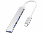 PremiumCord Hub USB-C na USB 3.2A + 3x USB 2.0