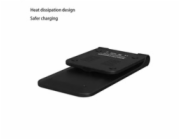 1stCOOL bezdrátová QI nabíječka H18, skládací stojánek, USB-C, černá